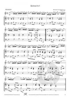 12 Sonaten op. 2 - Band 1 (Sonaten 1-3) von Benedetto Marcello 