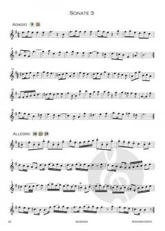 12 Sonaten op. 2 - Band 1 (Sonaten 1-3) von Benedetto Marcello 