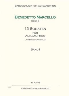 12 Sonaten op. 2 - Band 1 (Sonaten 1-3) von Benedetto Marcello 