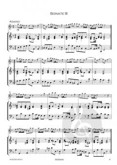 12 Sonaten op. 2 - Band 3 (Sonaten 7-9) von Benedetto Marcello 