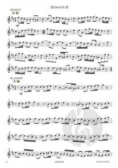 12 Sonaten op. 2 - Band 3 (Sonaten 7-9) von Benedetto Marcello 