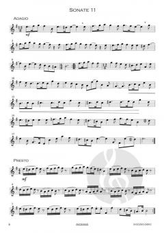 12 Sonaten op. 2 - Band 4 (Sonaten 10-12) von Benedetto Marcello 