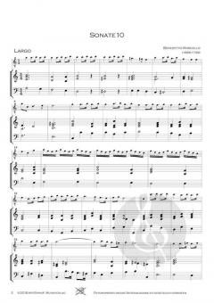 12 Sonaten op. 2 - Band 4 (Sonaten 10-12) von Benedetto Marcello 