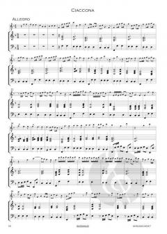 12 Sonaten op. 2 - Band 4 (Sonaten 10-12) von Benedetto Marcello 