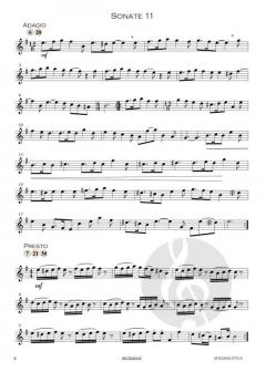 12 Sonaten op. 2 - Band 4 (Sonaten 10-12) von Benedetto Marcello 