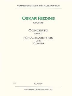 Concerto in e-Moll op. 35 von Oskar Rieding 