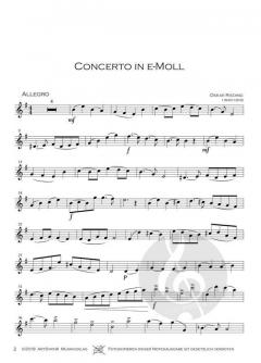 Concerto in e-Moll op. 35 von Oskar Rieding 