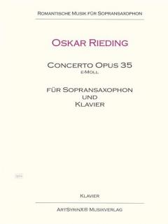 Concerto in e-Moll op. 35 von Oskar Rieding 