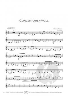 Concerto in a-Moll op. 35 von Oskar Rieding 