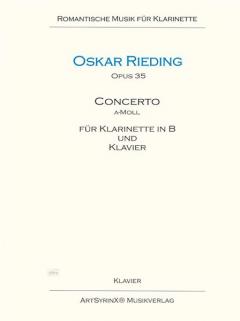 Concerto in a-Moll op. 35 von Oskar Rieding 