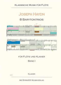 8 Barytontrios - Band 1 von Joseph Haydn 