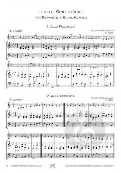 Leichte Spielstücke 