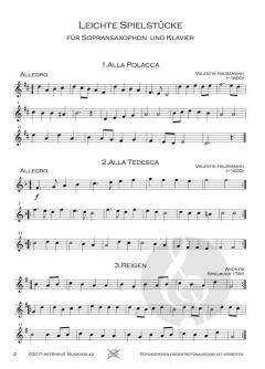 Leichte Spielstücke 