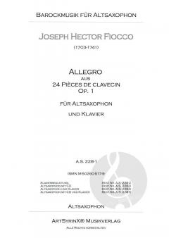 Allegro von Joseph-Hector Fiocco 