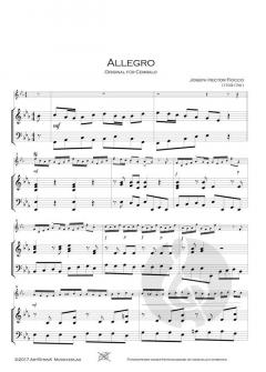 Allegro von Joseph-Hector Fiocco 