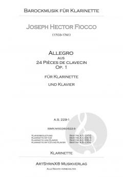 Allegro von Joseph-Hector Fiocco 