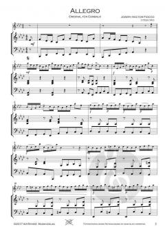 Allegro von Joseph-Hector Fiocco 
