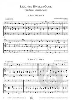 Leichte Spielstücke 