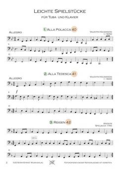 Leichte Spielstücke 