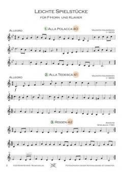 Leichte Spielstücke 