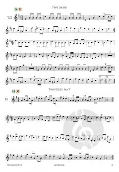 17 Menuette TWV 34 von Georg Philipp Telemann 