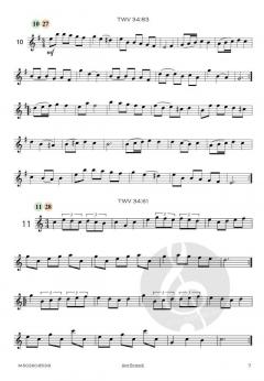 17 Menuette TWV 34 von Georg Philipp Telemann 