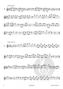 17 Menuette TWV 34 von Georg Philipp Telemann 