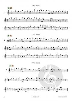 17 Menuette TWV 34 von Georg Philipp Telemann 