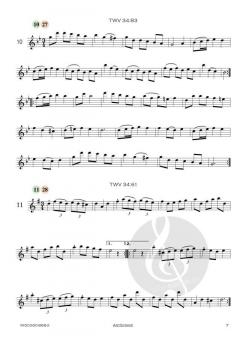 17 Menuette TWV 34 von Georg Philipp Telemann 