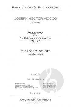 Allegro von Joseph-Hector Fiocco 