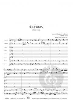 Sinfonia von Johann Sebastian Bach 