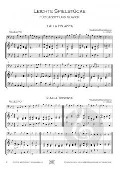 Leichte Spielstücke 