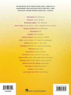 Chart Hits of 2020-2021 