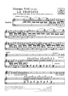 De' Miei Bollenti Spiriti Tenor Piano From La Traviata Act 2 von Giuseppe Verdi 