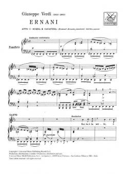 Ernani Ernani Involami S/pn From Ernani Act1 It von Giuseppe Verdi 