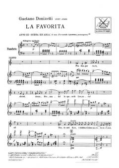 La Favorita: O Mio Fernando von Gaetano Donizetti 