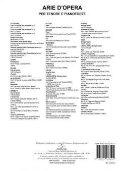 Recondita Armonia Tenor Piano From Tosca Act 1 Italian von Giacomo Puccini 