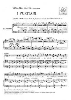Cinta Di Fiori Baritone Piano Italian From I Puritani Act 2 von Vincenco Bellini 