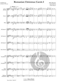 Romanian Christmas Carols 1 von Béla Bartók 