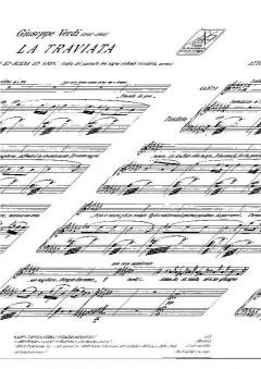 Addio Del Passato Soprano Piano Italian From La Traviata Act3 von Giuseppe Verdi 