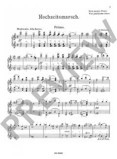 Hochzeitsmarsch von Ferdinand Büchner 