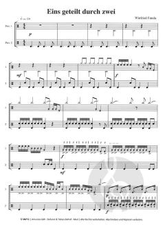 Eins geteilt durch Zwei 