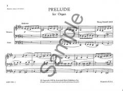 Prelude for Organ von Henry Cowell 