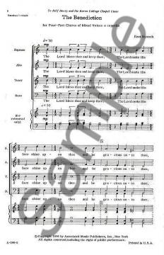 Benediction (Knut Nystedt) 