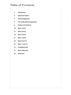 Blues By The Bar von Chris Hunt 