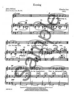 7 Songs von Charles Ives 