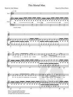 This Mortal Man von Oliver Davis 