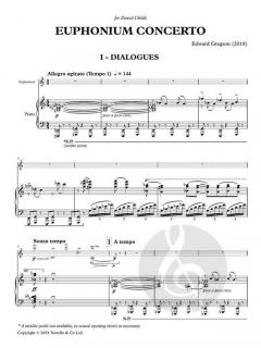 Euphonium Concerto von Edward Gregson 