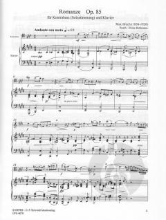 Romanze op. 85 von Max Bruch 