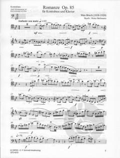 Romanze op. 85 von Max Bruch 